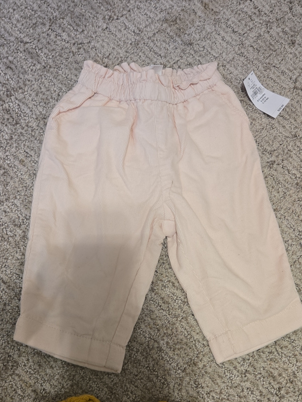 GAP Light Pink Elastic Waist Pull-On Kids Pants